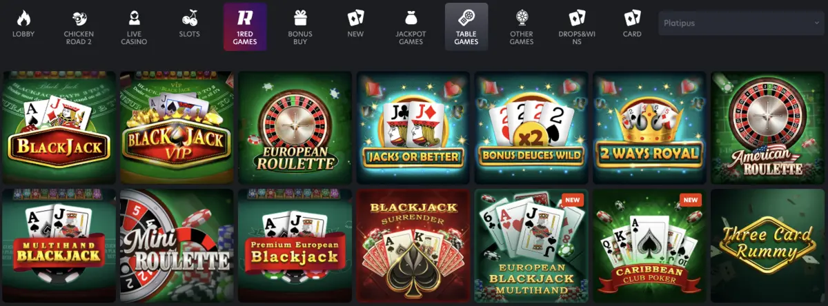 1red casino sister sites.